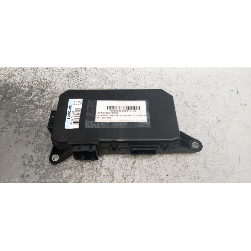 Recambio de modulo electronico para alfa romeo 159 sportwagon (140) 1.9 jtdm 8v / selective referencia OEM IAM 60693262 DELANTER