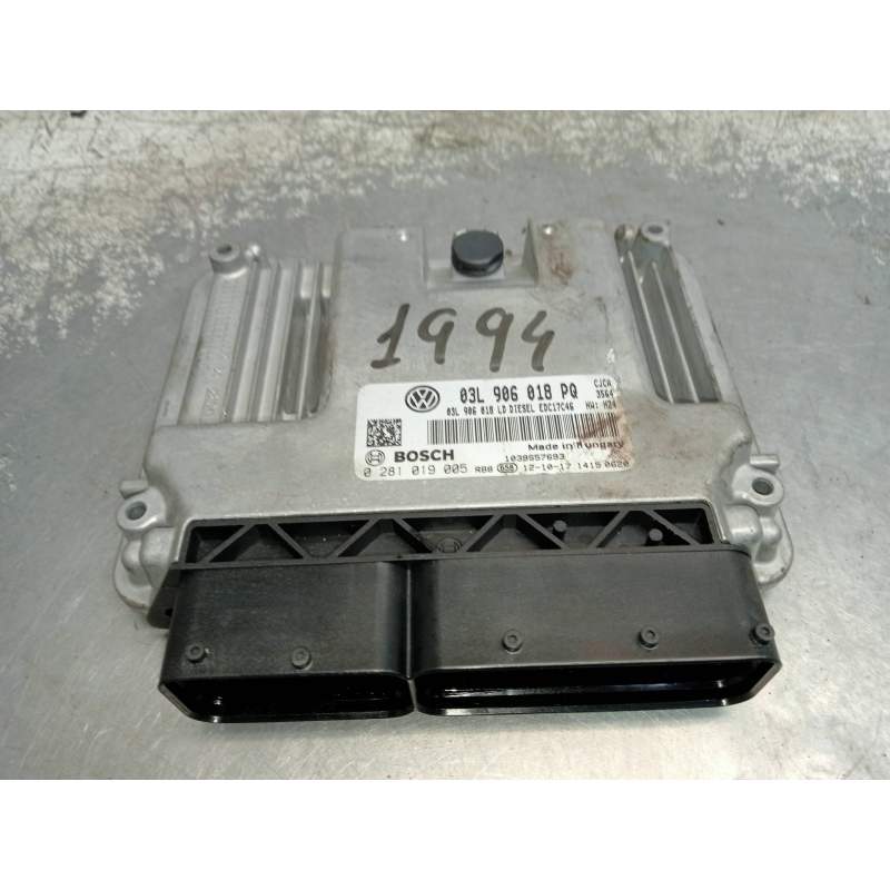 Recambio de centralita motor uce para seat exeo berlina (3r2) reference referencia OEM IAM 0281019005 03L90618PQ 