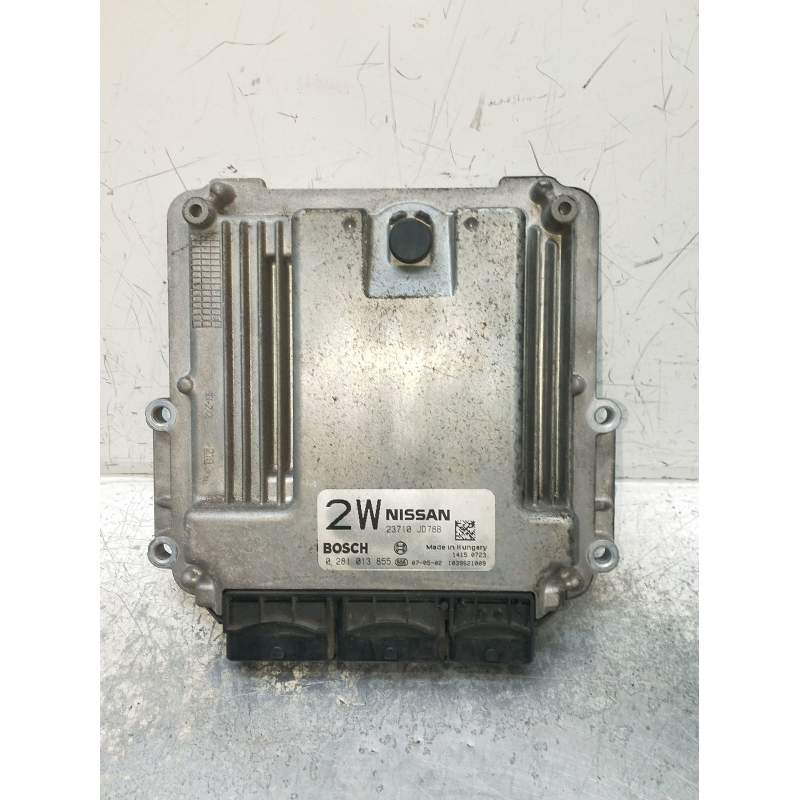 Recambio de centralita motor uce para nissan qashqai (j10) acenta referencia OEM IAM 0281013855  2007