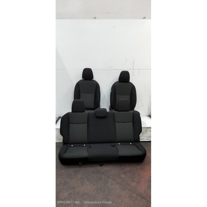 Recambio de juego asientos completo para nissan navara pick-up d23 2.3 dci referencia OEM IAM   