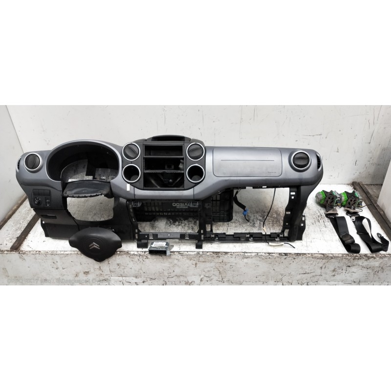 Recambio de kit airbag para citroen berlingo 1.6 hdi 92 multispace referencia OEM IAM 9665250180 608990600 VER FOTOS