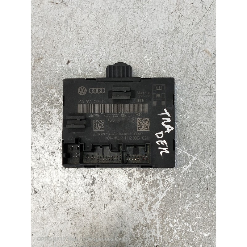 Recambio de modulo electronico para audi a6 allroad quattro (4gh) 3.0 v6 24v tdi referencia OEM IAM 4G8959795J 4G8959795G 