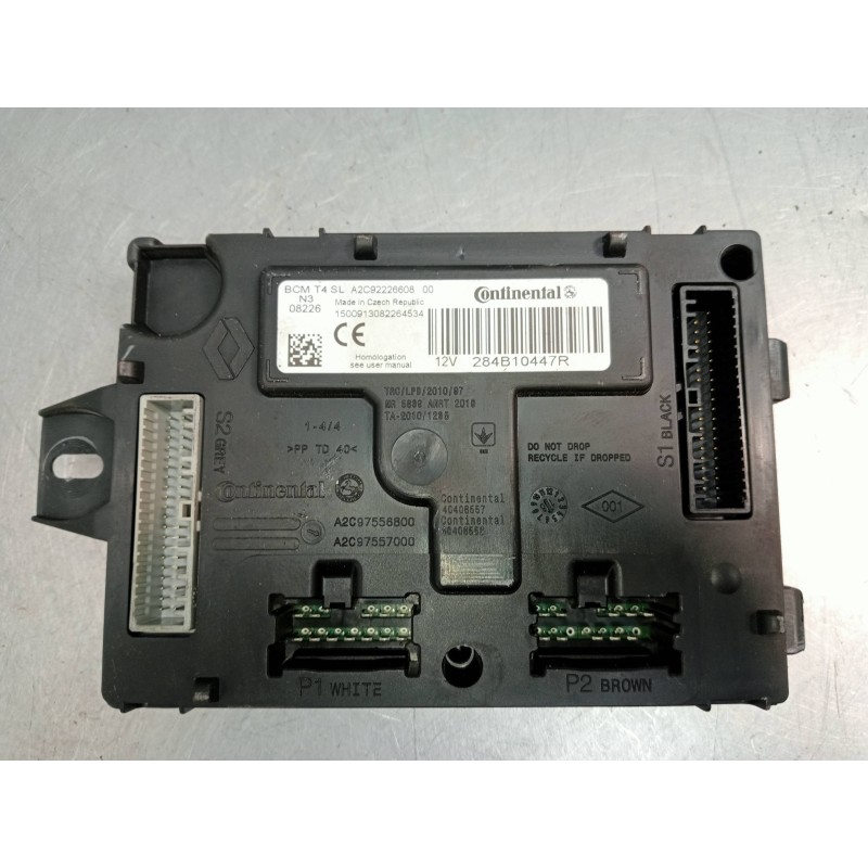 Recambio de modulo electronico para renault clio iv limited referencia OEM IAM 284B10447R A2C92226608 