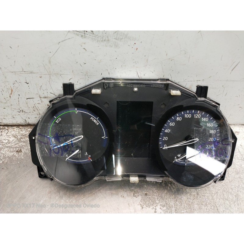 Recambio de cuadro instrumentos para toyota c-hr hybrid style plus referencia OEM IAM 83800F4500D4 A2C38980602 