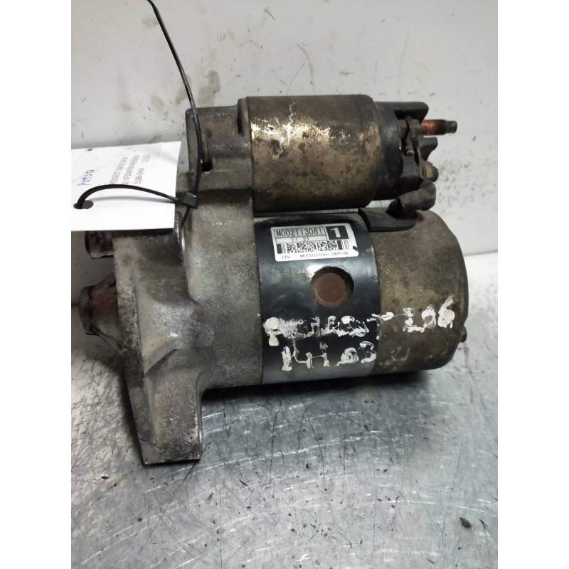 Recambio de motor arranque para peugeot 206 berlina look referencia OEM IAM M002T13081 MITSUBISHI 16 I