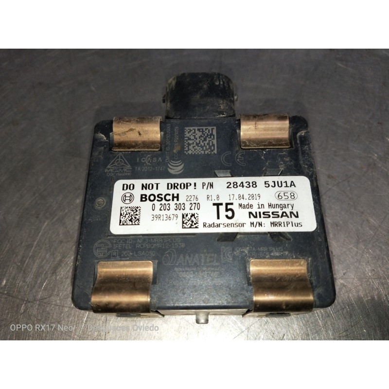 Recambio de sensor para nissan navara pick-up d23 2.3 dci referencia OEM IAM 0203303270 284385JU1A 