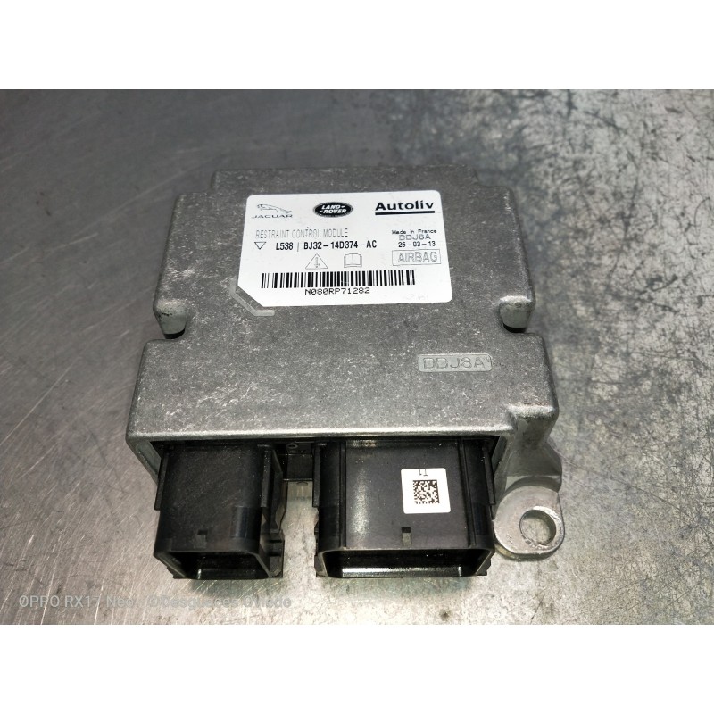 Recambio de centralita airbag para land rover evoque dynamic referencia OEM IAM BJ3214D374AC N080RP71282 