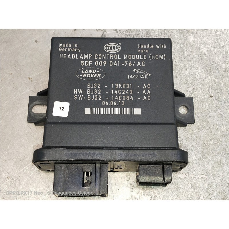 Recambio de modulo electronico para land rover evoque dynamic referencia OEM IAM 5DF00904176AC BJ3213K031AC 