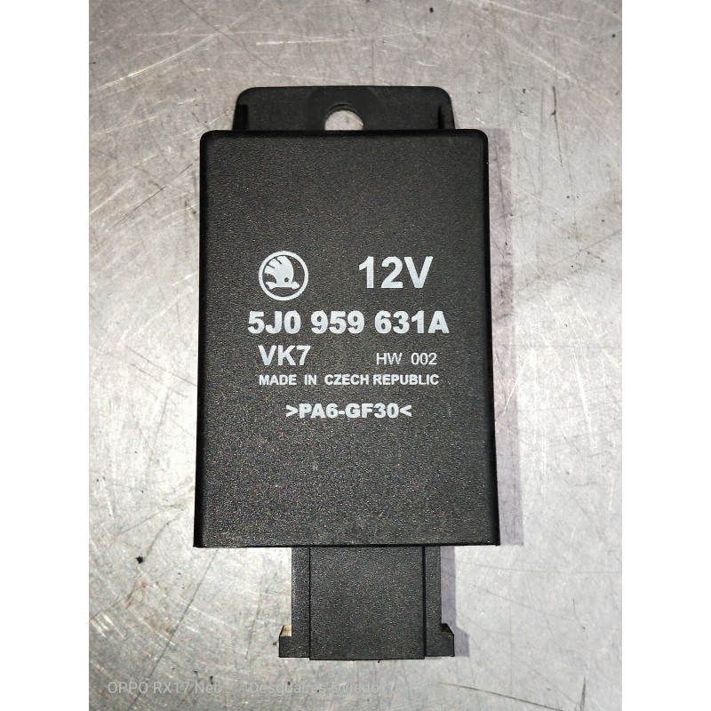 Recambio de modulo electronico para skoda fabia (5j2 ) urban referencia OEM IAM 5J0959631A  