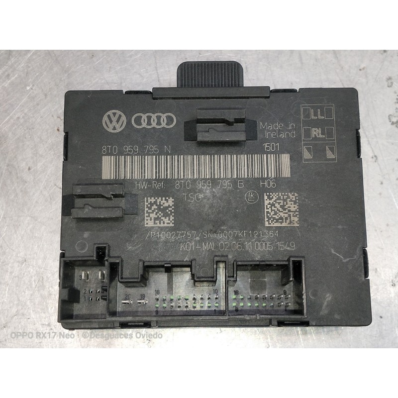 Recambio de modulo electronico para audi a4 ber. (b8) 2.0 16v tdi referencia OEM IAM 8T0959795N TRASERO DERECHO