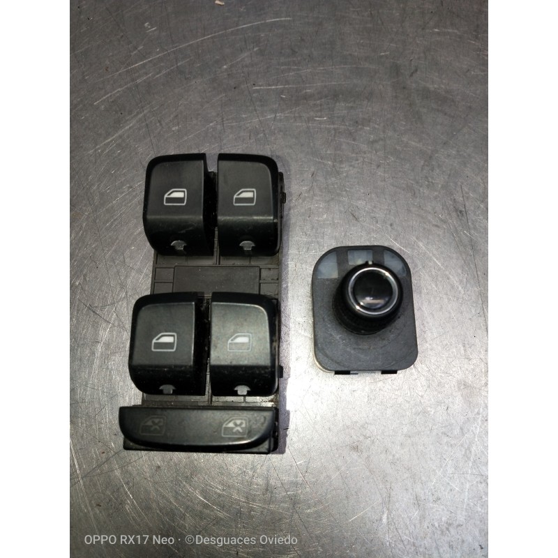 Recambio de mando elevalunas delantero izquierdo para audi a4 ber. (b8) 2.0 16v tdi referencia OEM IAM 8K0959851D 8K0959565B 4P