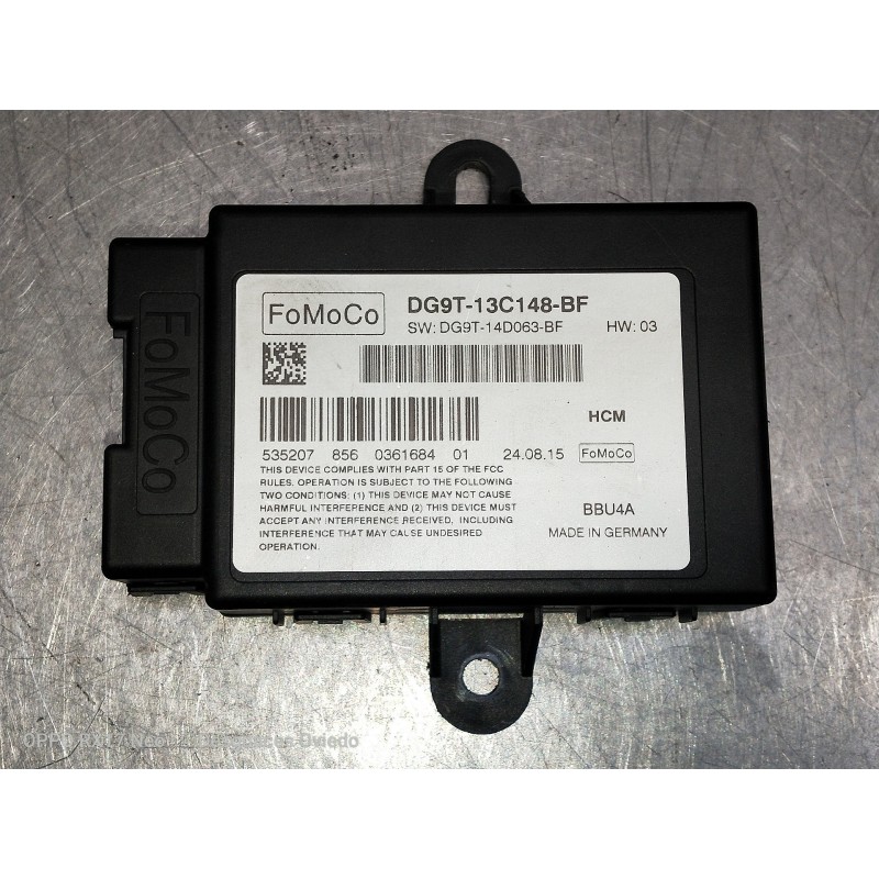 Recambio de modulo electronico para ford mondeo lim. 1.5 ecoboost cat referencia OEM IAM DG9T13C148BF DG9T14D063BF 