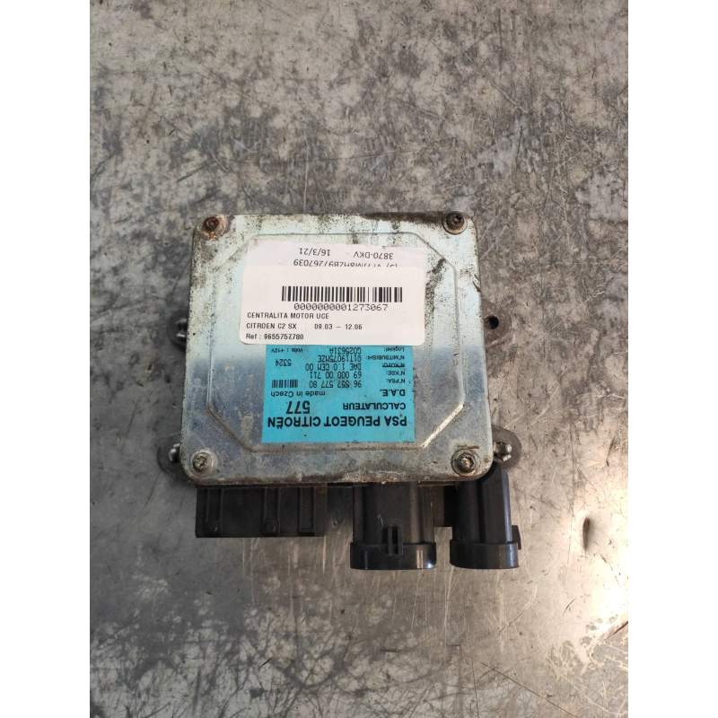 Recambio de centralita direccion para citroën c2 sx referencia OEM IAM 9655757780 577 6900000711 Q1T19075MZE