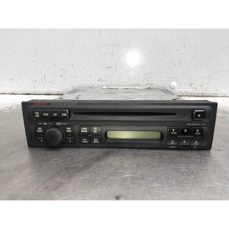 Recambio de sistema audio / radio cd para seat leon (1m1) sport f.r. referencia OEM IAM 014SEZ2Z6D2363732Z  