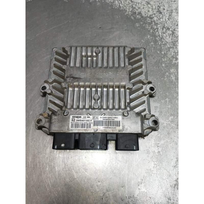 Recambio de centralita motor uce para citroën c3 referencia OEM IAM 5WS40110CT SW9653447480 2002