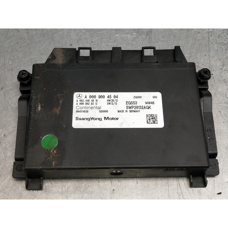 Recambio de modulo electronico para ssangyong rexton w limited 4wd referencia OEM IAM A0009004504 5WP20132AGK 004514639