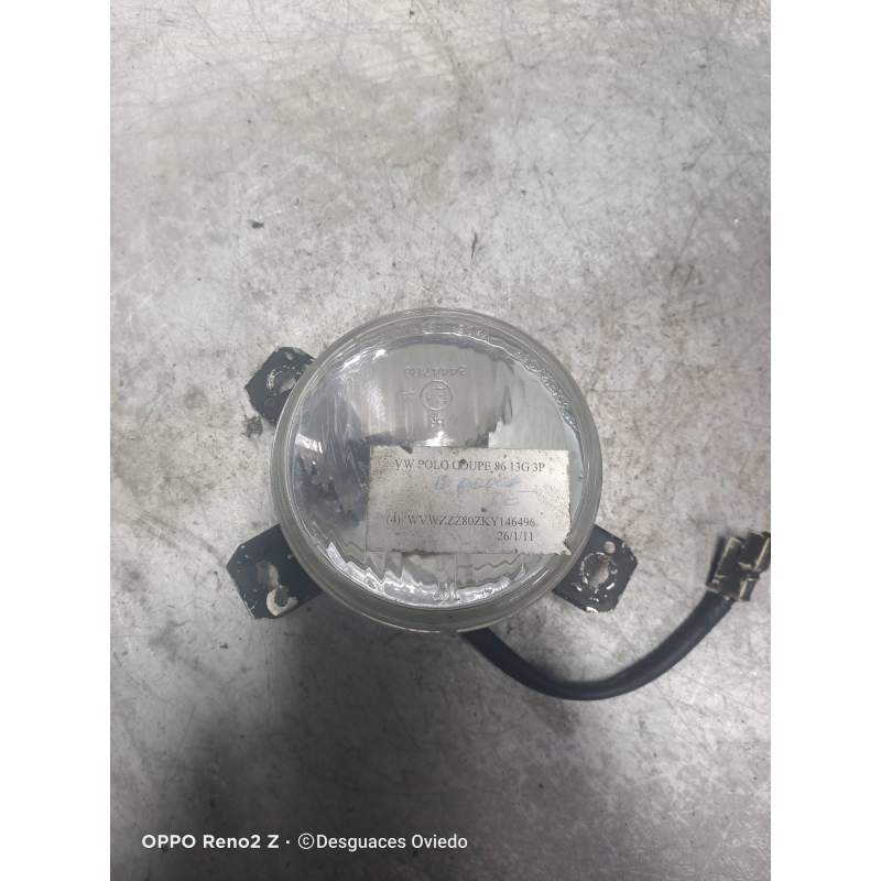 Recambio de faro derecho para volkswagen polo (867/871/873) 1.3 referencia OEM IAM   