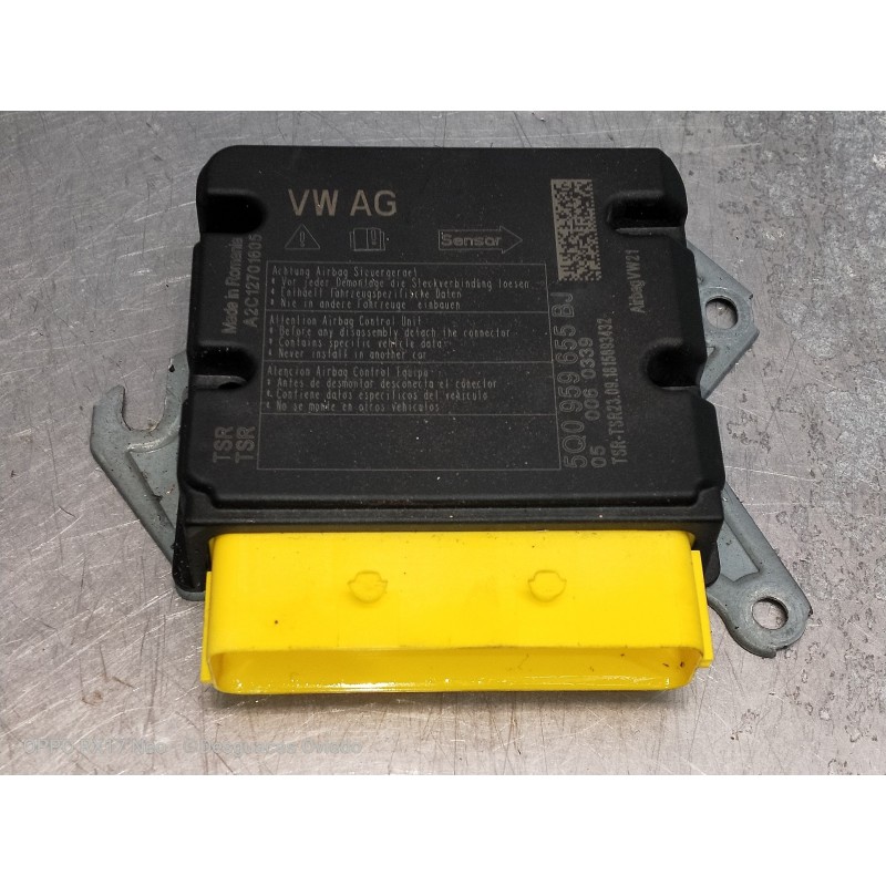 Recambio de centralita airbag para volkswagen golf vii lim. bluemotion referencia OEM IAM 5Q0959655BJ A2C12701605 