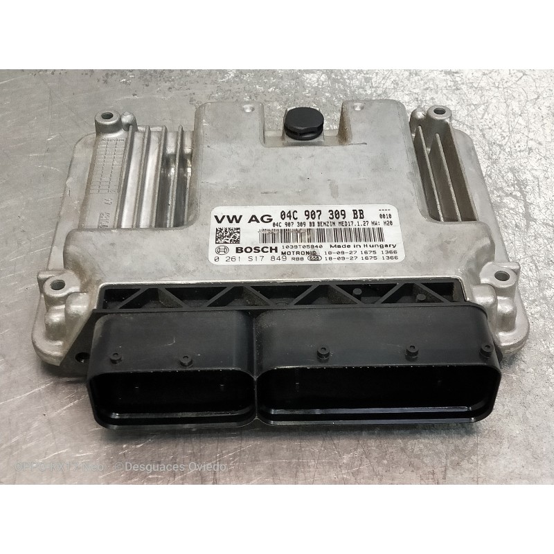 Recambio de centralita motor uce para volkswagen golf vii lim. bluemotion referencia OEM IAM 04C907309BB 0261S17849 1039T05940