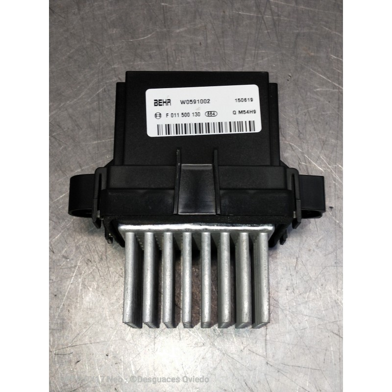 Recambio de resistencia calefaccion para maserati ghibli diesel referencia OEM IAM W0591002 F011500130 150619