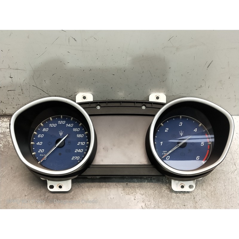 Recambio de cuadro instrumentos para maserati ghibli diesel referencia OEM IAM 503015410610 670036112 13101501083322