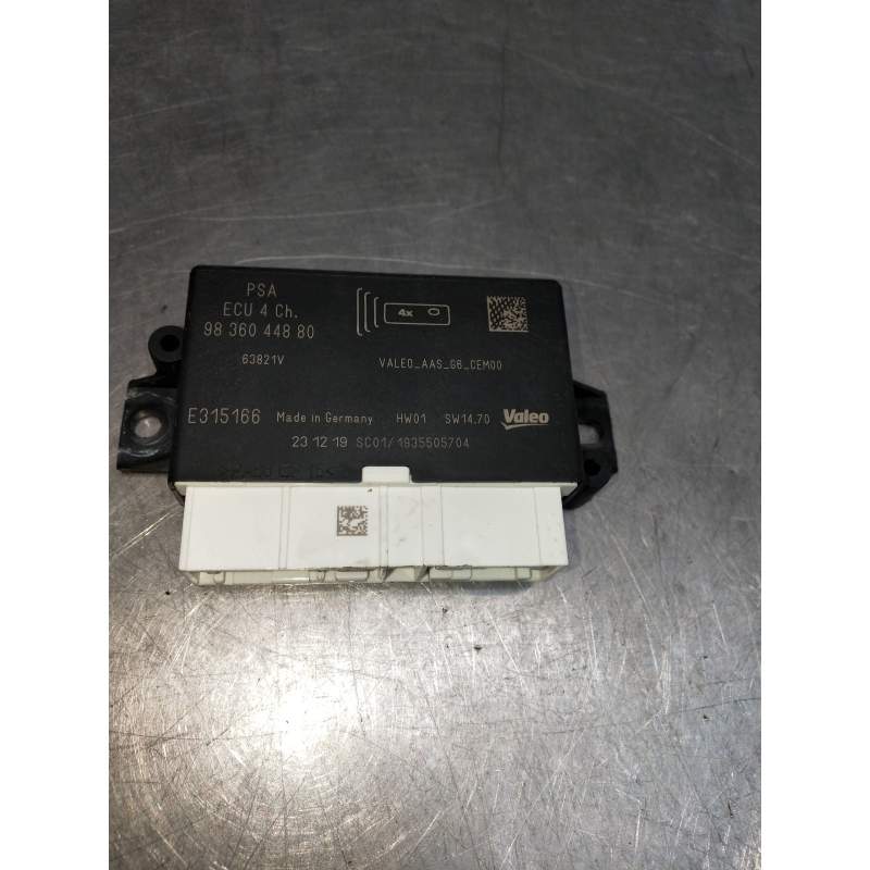 Recambio de modulo electronico para citroën c4 cactus bluehdi 100 referencia OEM IAM 9836044880 E315166 1935505704