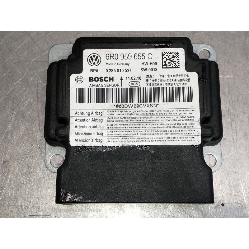 Recambio de centralita airbag para seat ibiza sc (6j1) reference referencia OEM IAM 6R0959655C 0285010527 