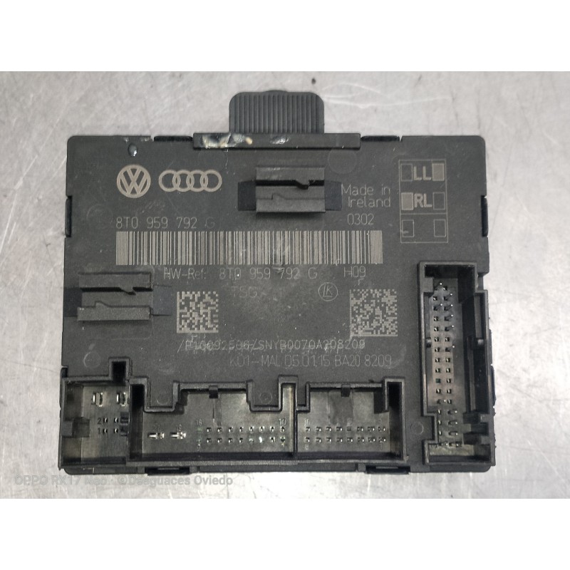 Recambio de modulo electronico para audi a5 coupe (8t) 2.7 tdi referencia OEM IAM 8T0959792G DELANTERO DERECHO