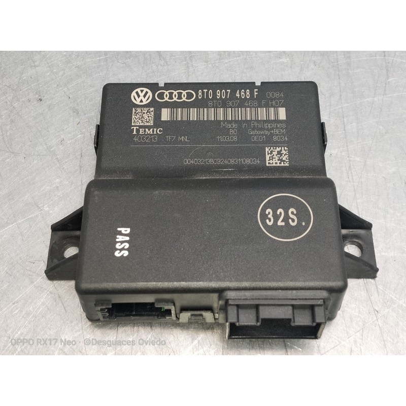 Recambio de modulo electronico para audi a5 coupe (8t) 2.7 tdi referencia OEM IAM 8T0907468F 403213 