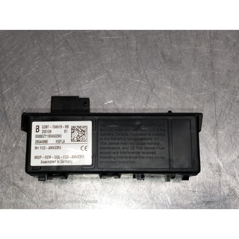 Recambio de modulo electronico para ford mondeo turn. hybrid trend referencia OEM IAM GD9T15K619BB 200109 