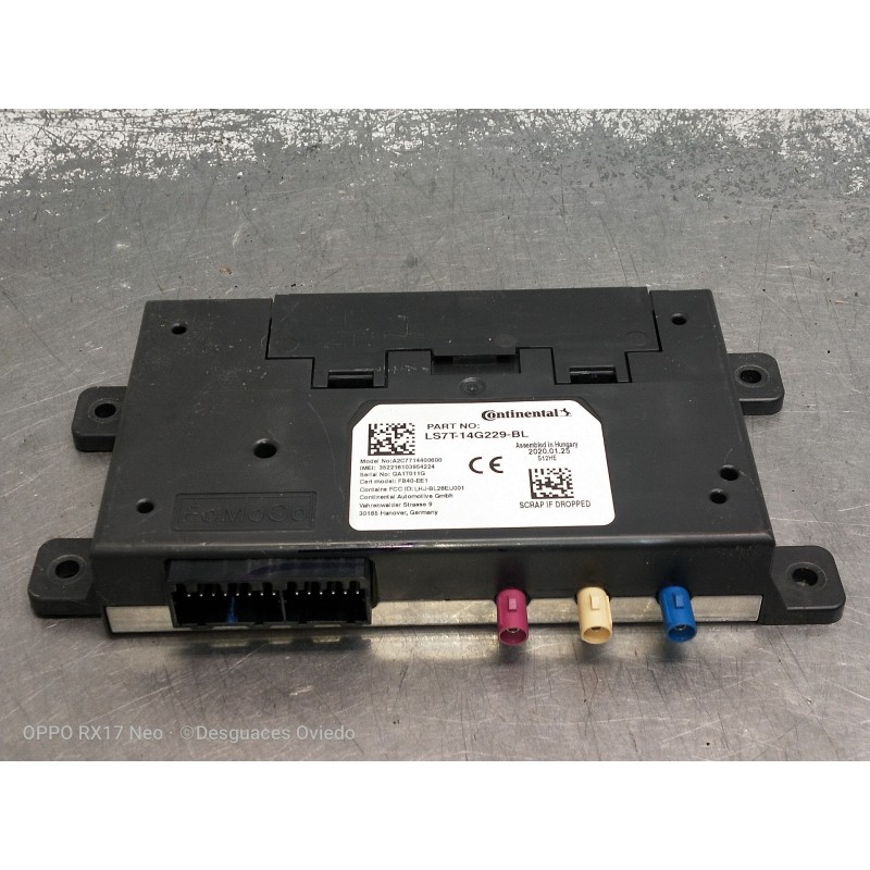 Recambio de modulo electronico para ford mondeo turn. hybrid trend referencia OEM IAM LS7T14G229BL A2C7714400600 