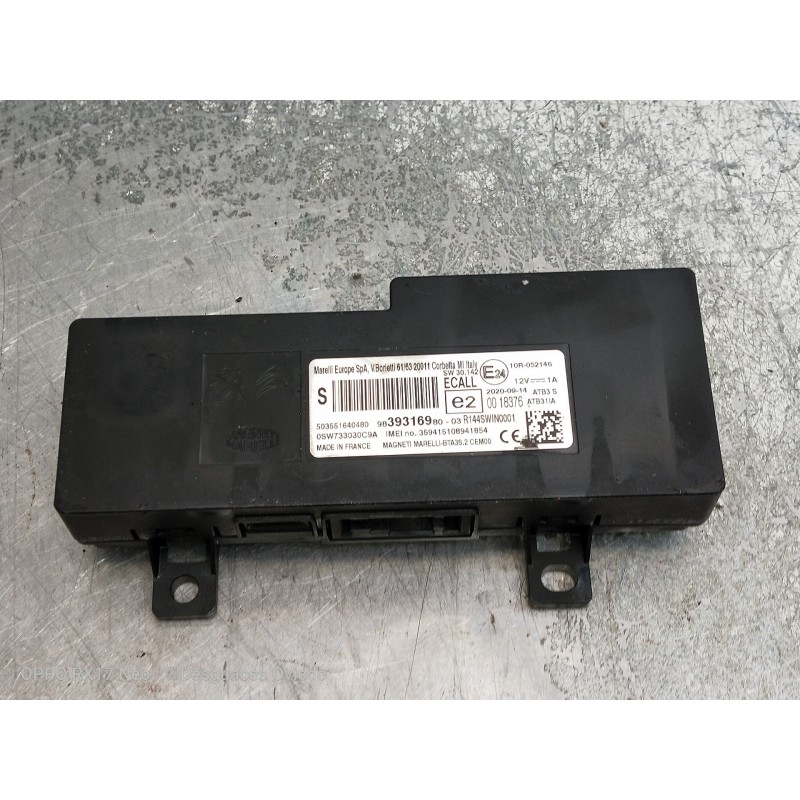 Recambio de modulo electronico para opel mokka x referencia OEM IAM 9839316980 503551640480 