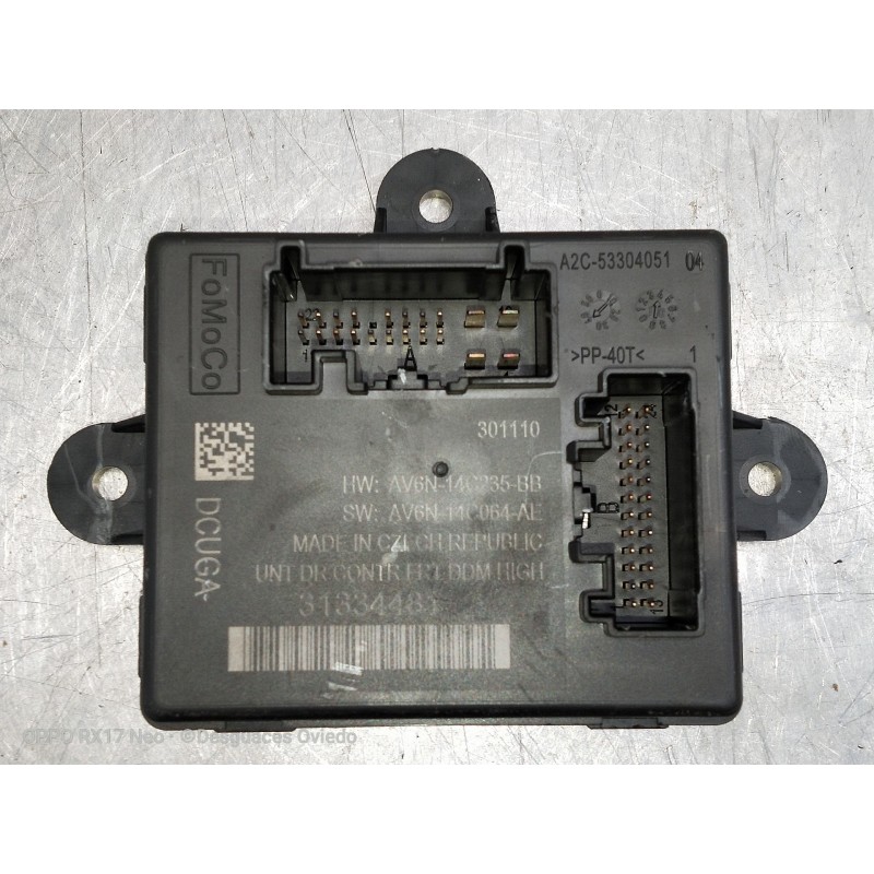 Recambio de modulo electronico para volvo v60 kombi momentum referencia OEM IAM 31334481 AV6N14C235BB AV6N14C064AE