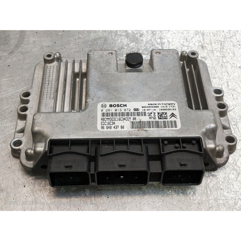 Recambio de centralita motor uce para peugeot 308 confort referencia OEM IAM 9664843780 0281013872 9653958980