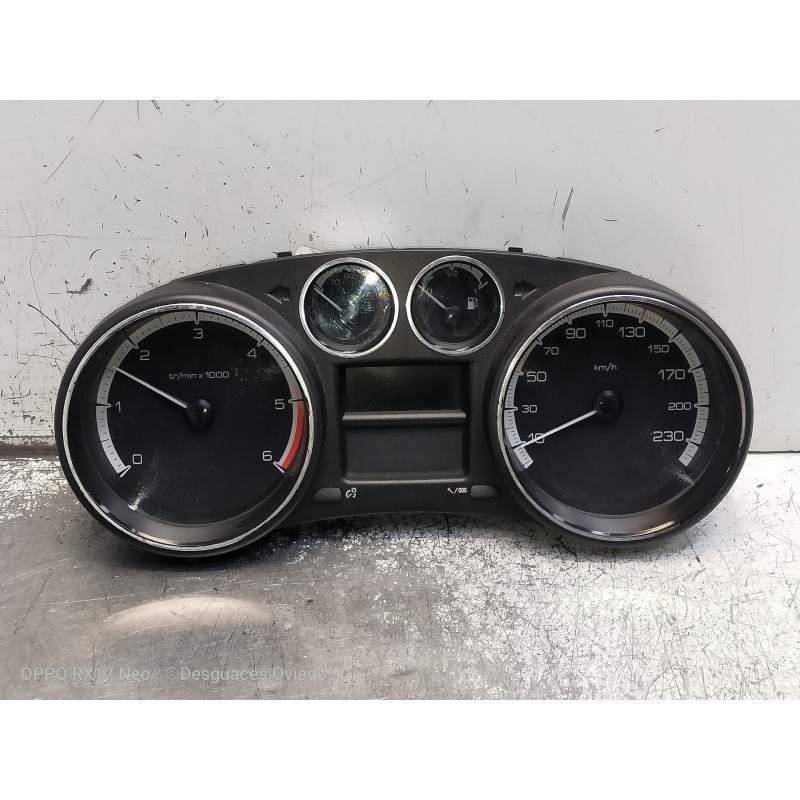 Recambio de cuadro instrumentos para peugeot 308 confort referencia OEM IAM 9666642180  