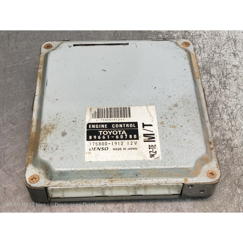 Recambio de centralita motor uce para toyota land cruiser (j9) td vx (3-ptas.) (kzj90) referencia OEM IAM 8966160780 1758001912 