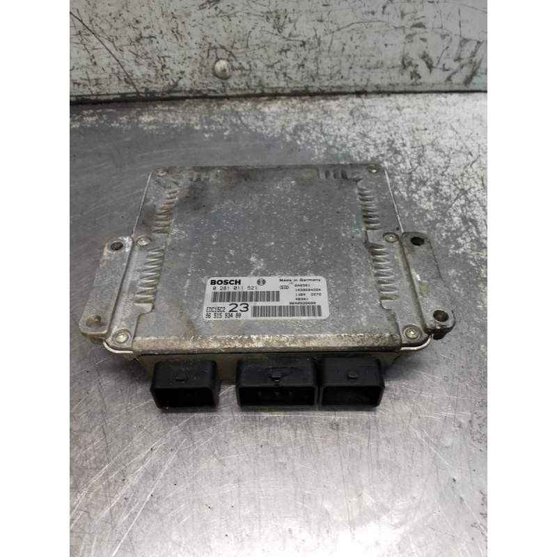 Recambio de centralita motor uce para citroën xsara picasso referencia OEM IAM 0281011521  9651593480