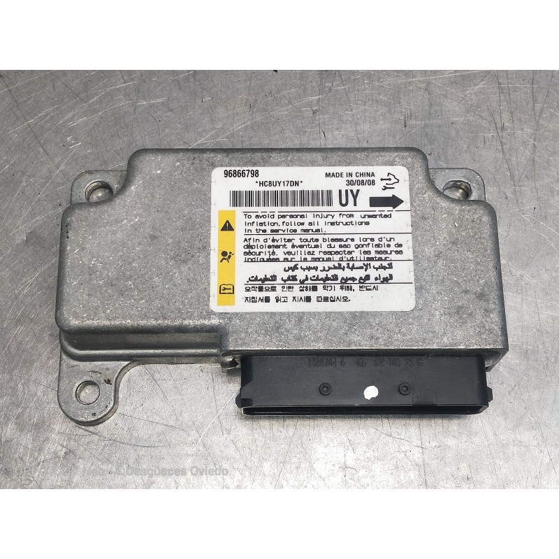 Recambio de centralita airbag para chevrolet captiva 2.0 vcdi ls referencia OEM IAM 96866798 HC8UY17DN 