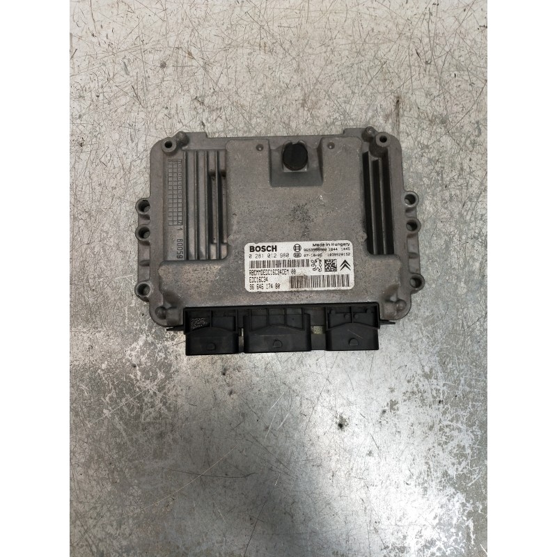 Recambio de centralita motor uce para citroen c4 picasso exclusive referencia OEM IAM 0281012980 9653958980 9664617480