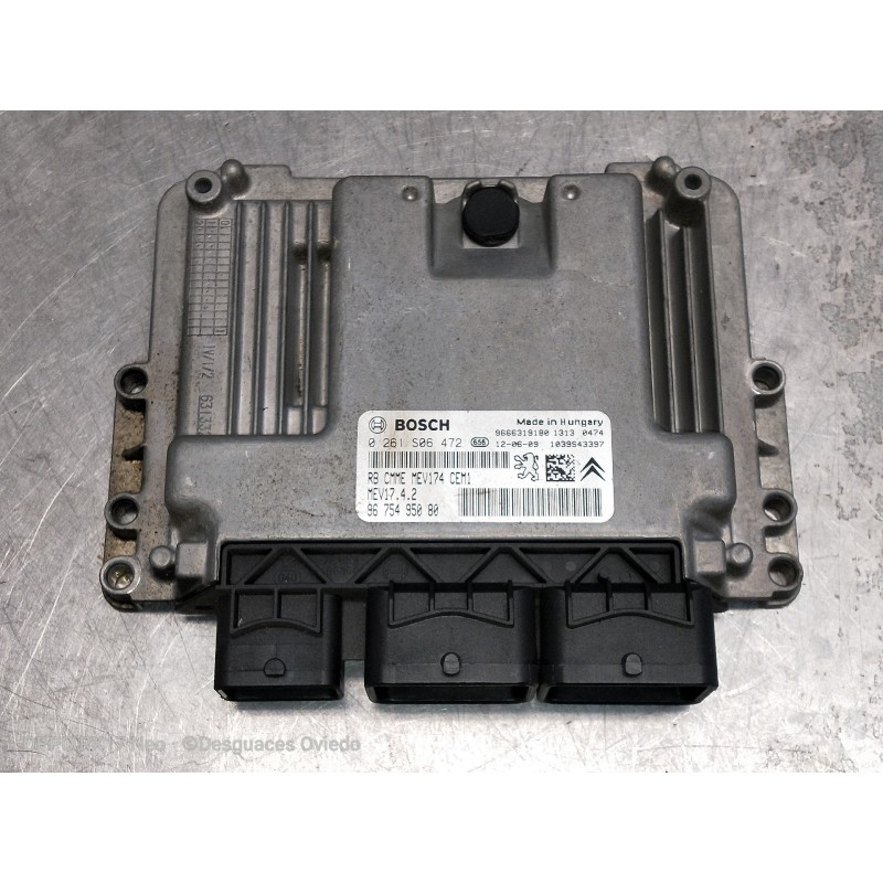 Recambio de centralita motor uce para citroen c4 lim. collection referencia OEM IAM 0261S06472 9675435080 9666319180