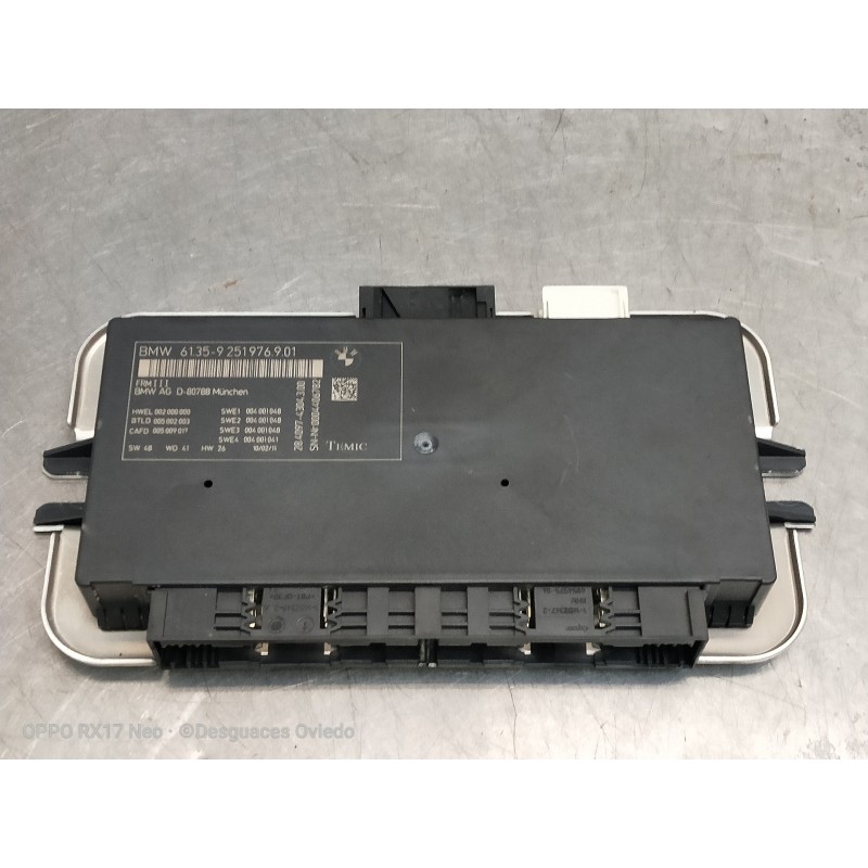 Recambio de modulo electronico para bmw serie 7 (f01/f02) 740d xdrive referencia OEM IAM 925176901 002000000 004001048