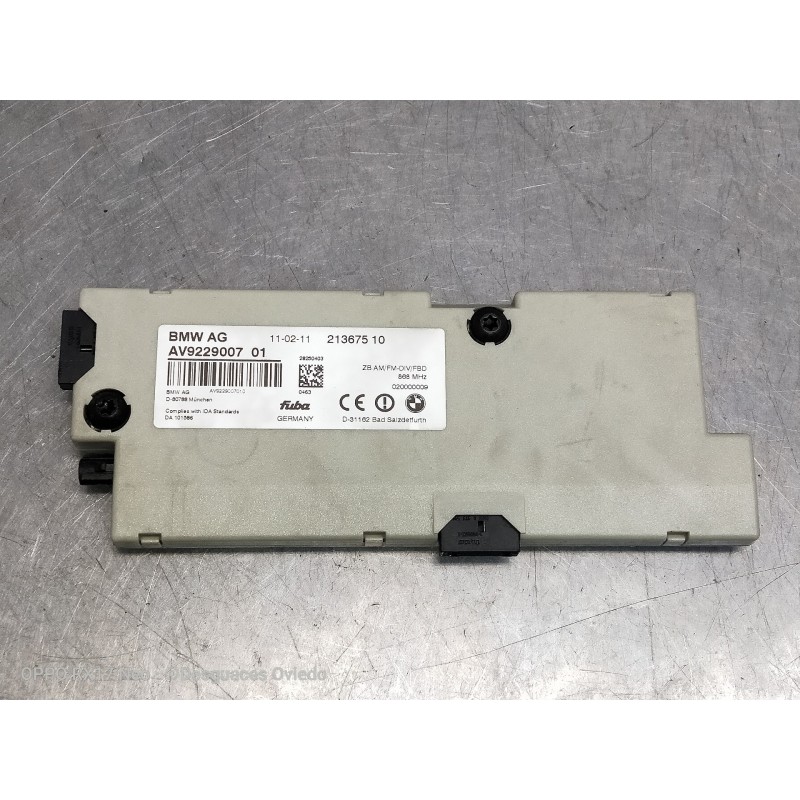 Recambio de modulo electronico para bmw serie 7 (f01/f02) 740d xdrive referencia OEM IAM AV922900701 21367510 