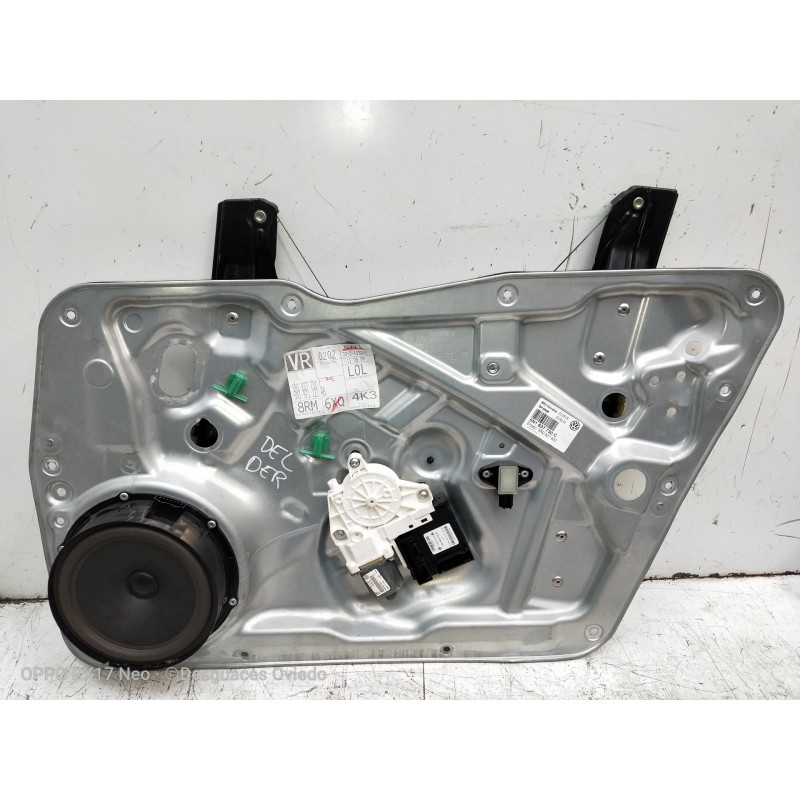 Recambio de elevalunas delantero derecho para volkswagen tiguan (5n1) advance referencia OEM IAM 5N183730C 5N0837462 5P