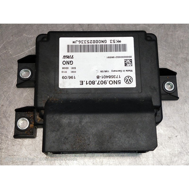 Recambio de modulo electronico para volkswagen tiguan (5n1) advance referencia OEM IAM 5N0907801E GNO0085336J 17358401B