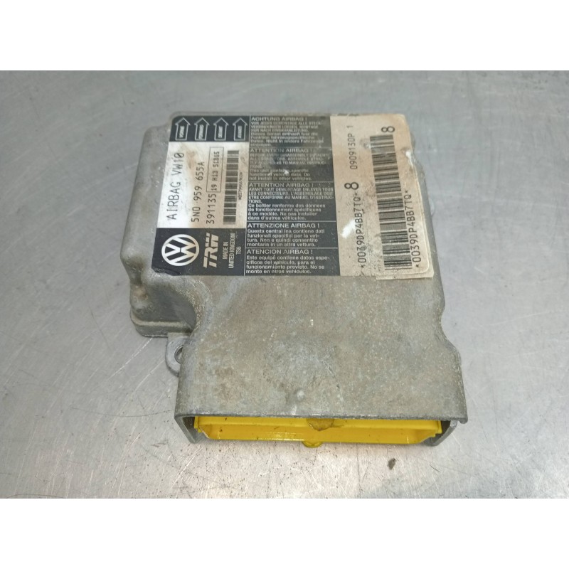 Recambio de centralita airbag para seat leon (1p1) 1.9 tdi referencia OEM IAM 5N0959655A 391135 