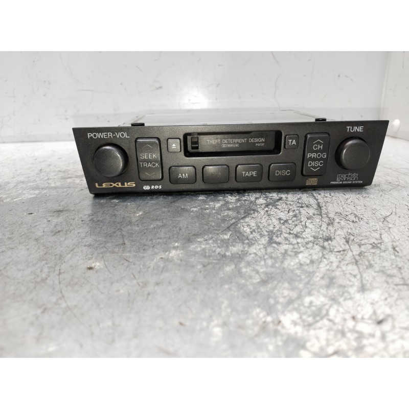 Recambio de sistema audio / radio cd para lexus gs300 (jzs160) básico referencia OEM IAM 861203A870  