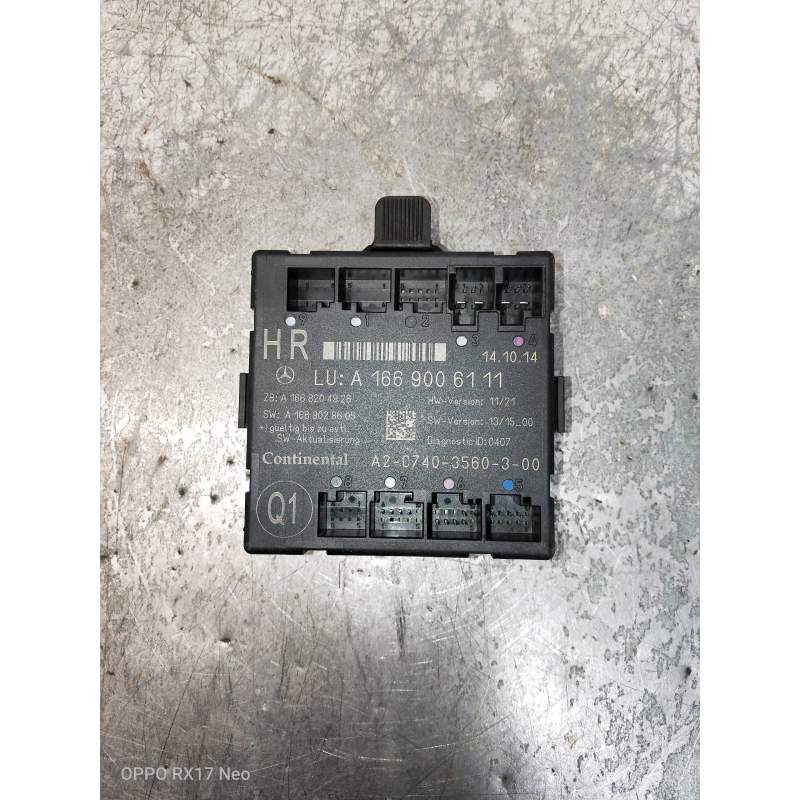Recambio de modulo electronico para mercedes-benz clase m (w166) referencia OEM IAM A1669006111 A2C7403560300 A1669028605