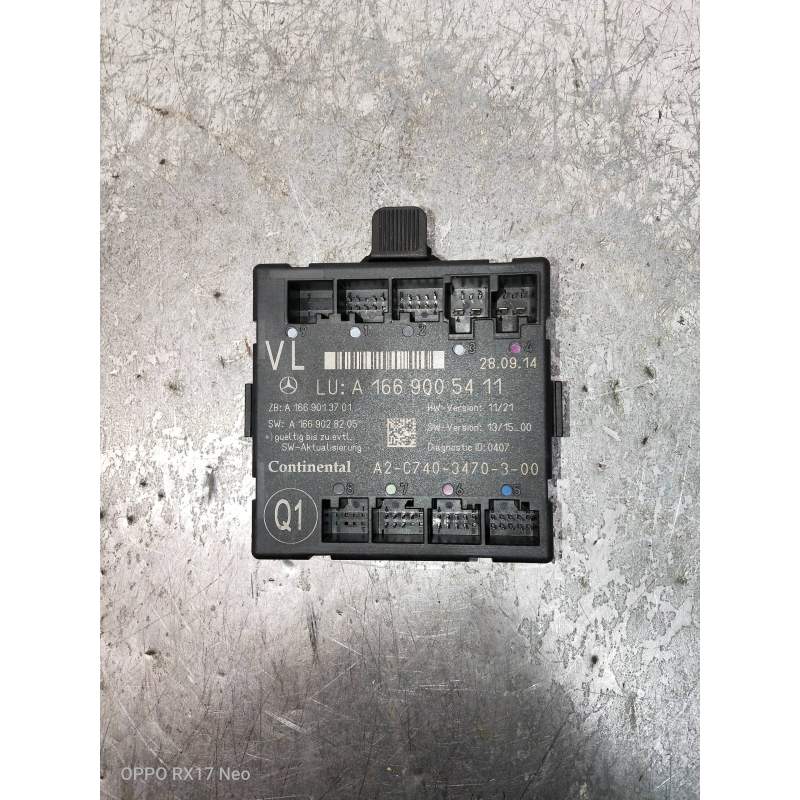 Recambio de modulo electronico para mercedes-benz clase m (w166) referencia OEM IAM A1669005411 A2C7403470300 A1669028205