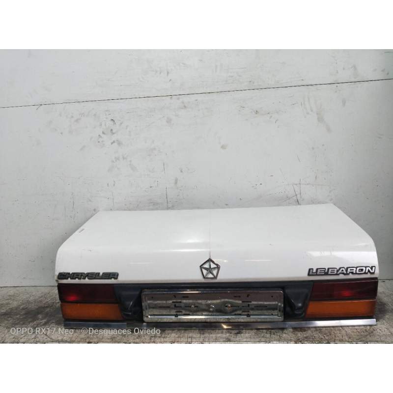 Recambio de tapa maletero para chrysler le baron turbo cabrio referencia OEM IAM TAPA MALETERO LEBARON  