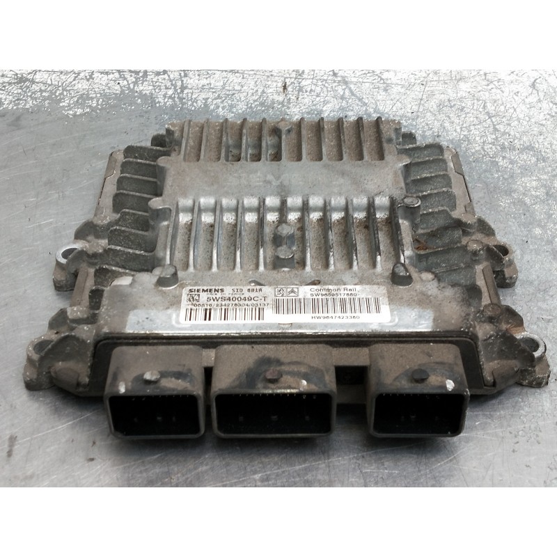 Recambio de centralita motor uce para citroen berlingo 2.0 hdi vivace referencia OEM IAM 5WS40049CT SW9650517880 HW9647423380